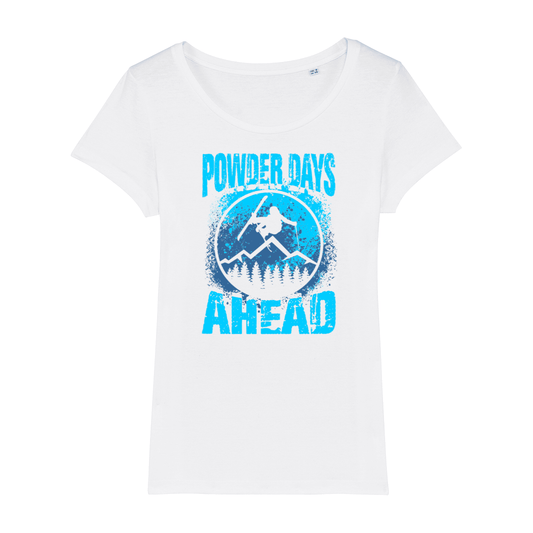 Powder Days Ahead - Frauen T-Shirt - Summer Sucks