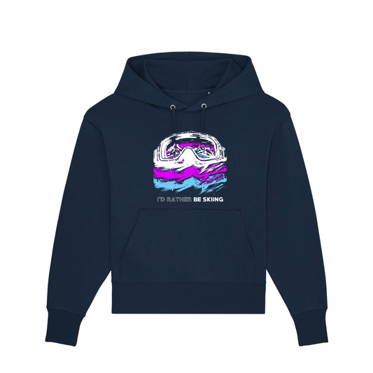 I’d Rather Be Skiing - Hoodie - Summer Sucks