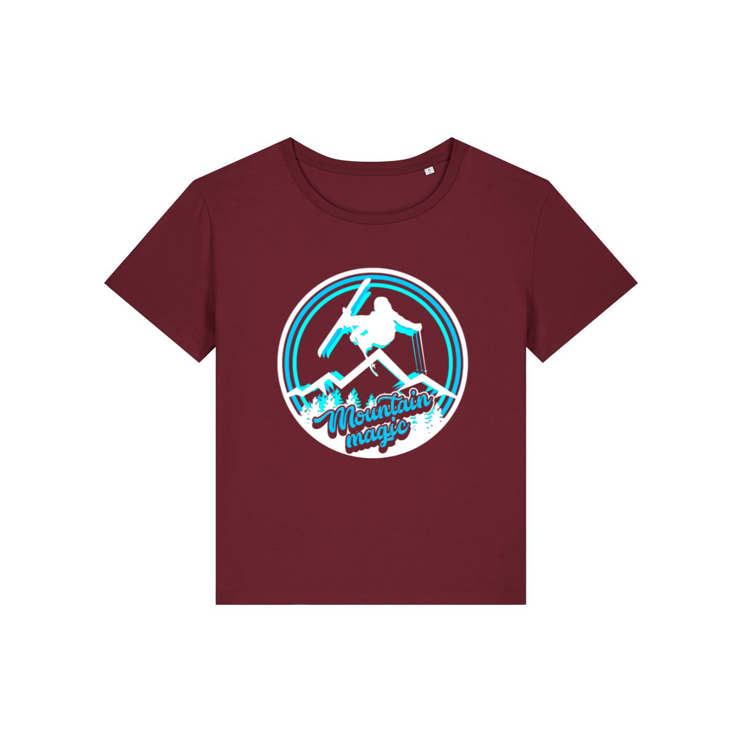 Mountain Magic (Rund) - Frauen T-Shirt